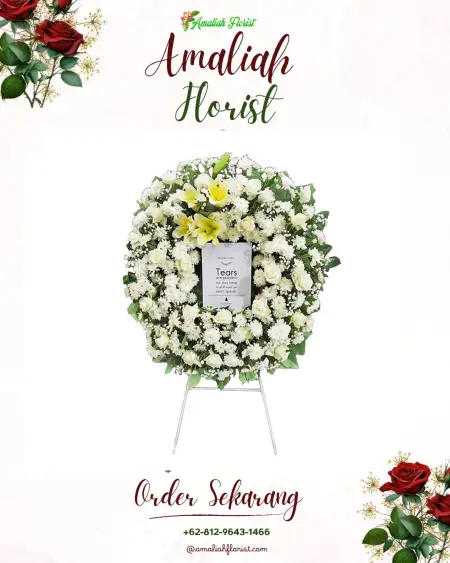 Krans Bunga Duka Kartoharjo